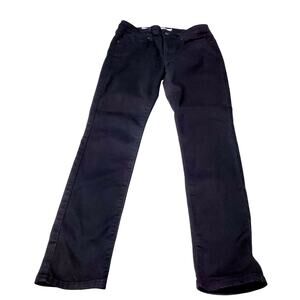Levi's Womens Black 711 Slim Jeans Size 31 Back-to-School College Goth Preppy